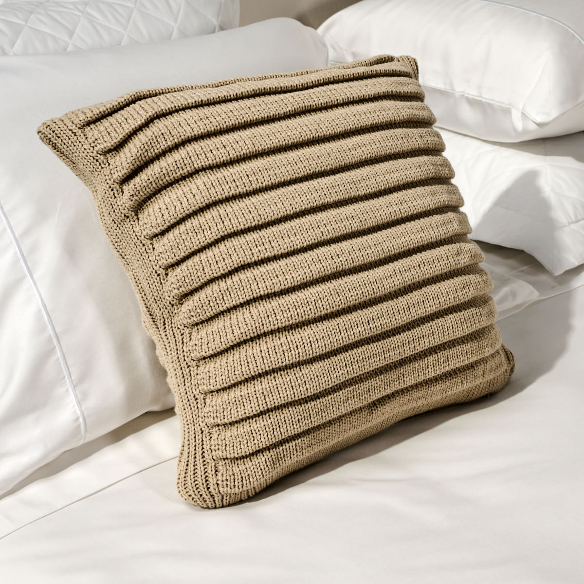 01 01 0569 Capa Almofada 40x40 Plenitude Bege 001